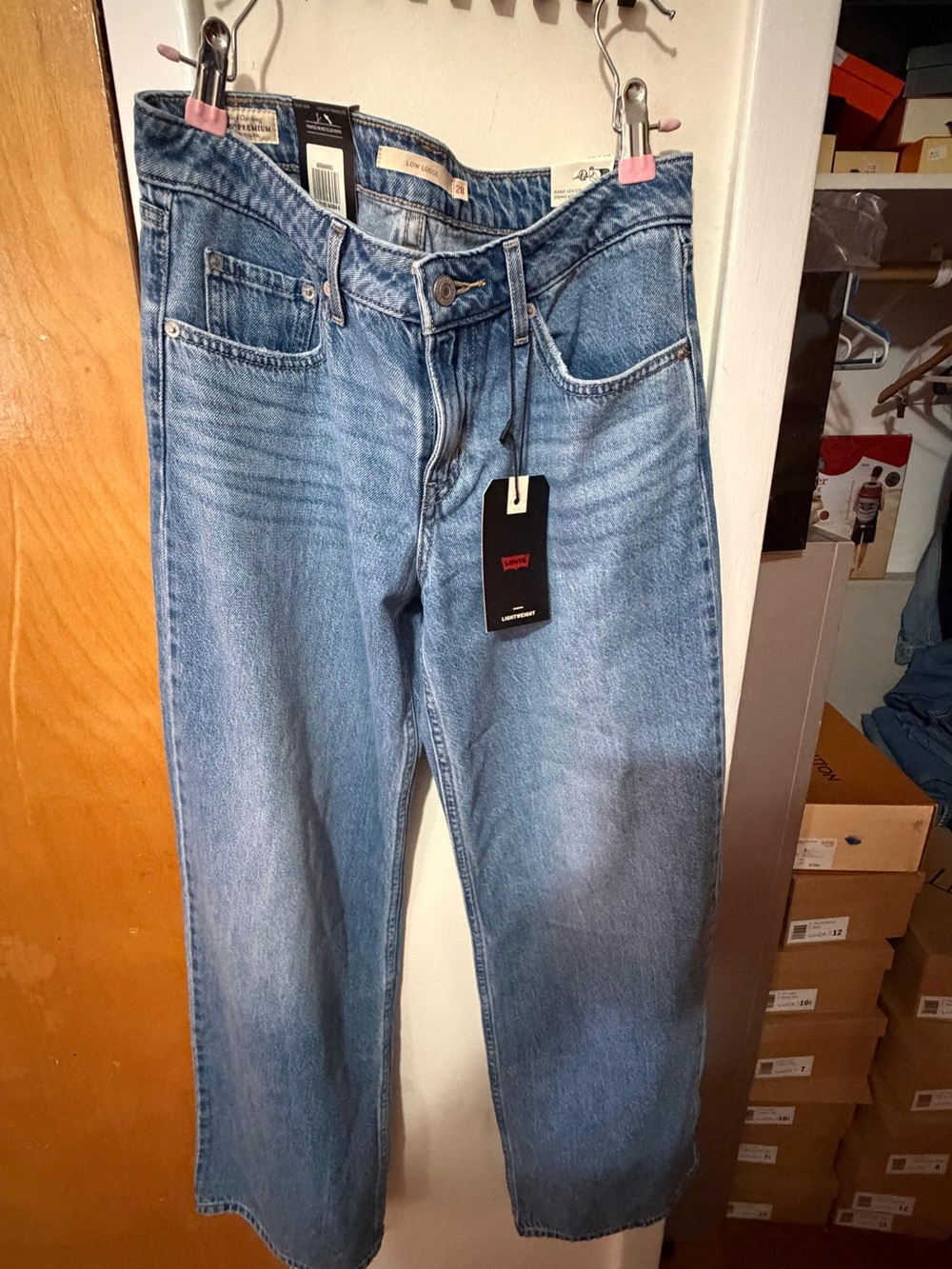 Levi's Men's Light Blue Classic Straight Jeans